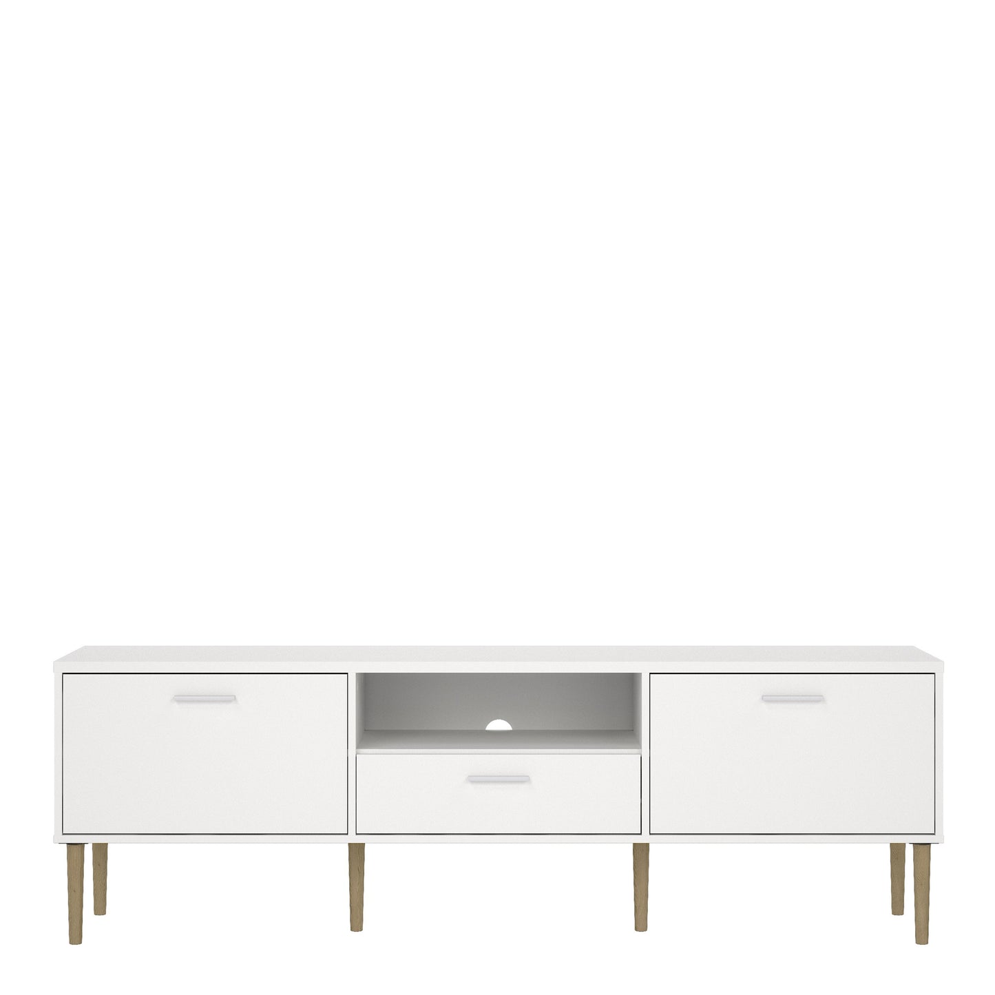 Media TV-Unit with 2 Doors + 1 Drawer