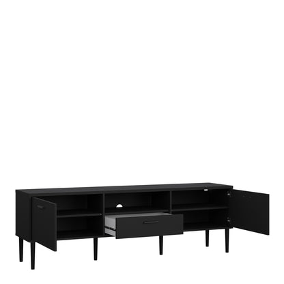 Media TV-Unit with 2 Doors + 1 Drawer