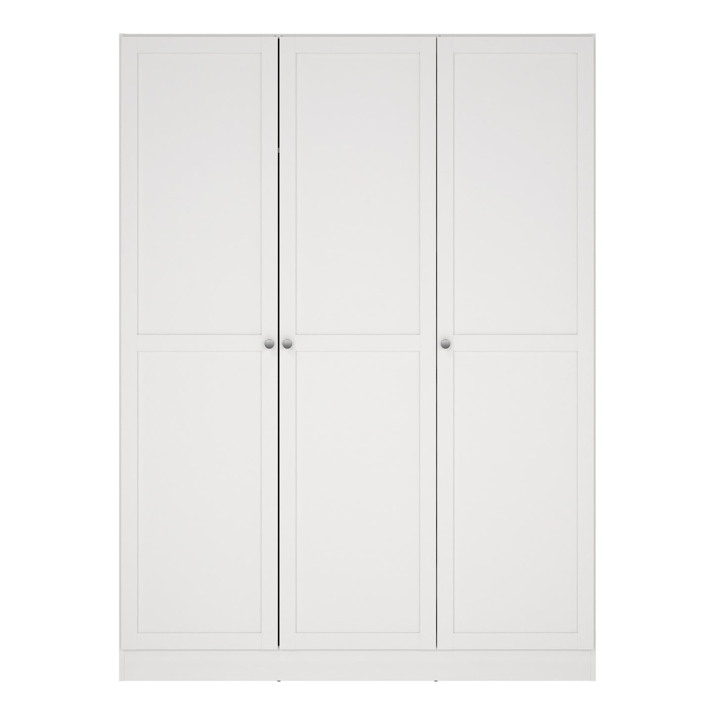 Brande Wardrobe with 3 Frame Doors in White