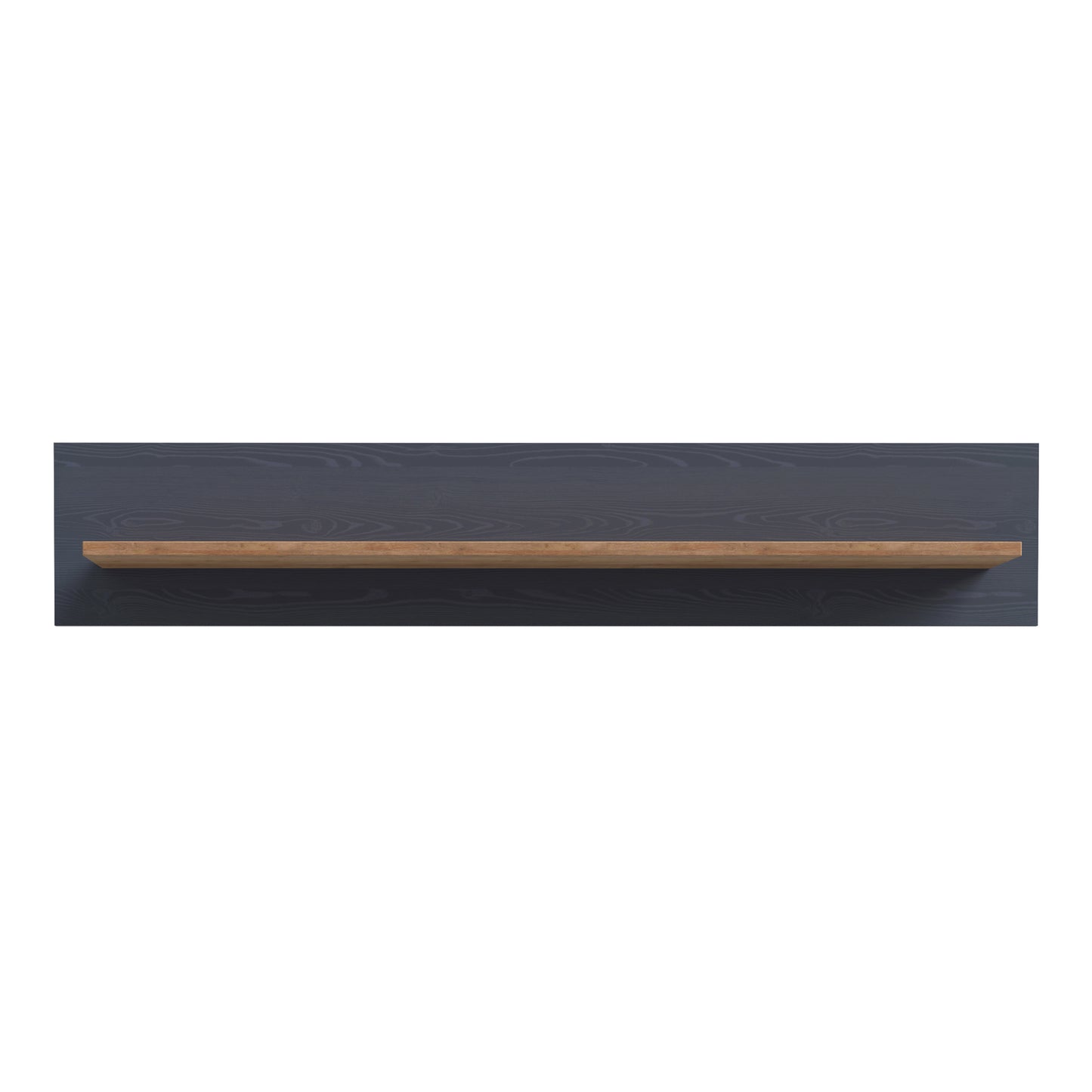 Bohol Wall Shelf in Riviera Oak/Navy