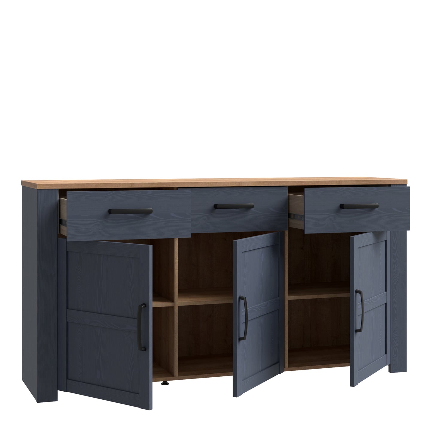 Bohol Sideboard in Riviera Oak/Navy