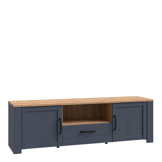 Bohol TV Unit  in Riviera Oak/Navy