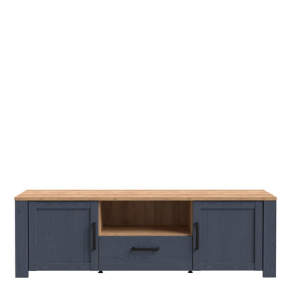 Bohol TV Unit  in Riviera Oak/Navy