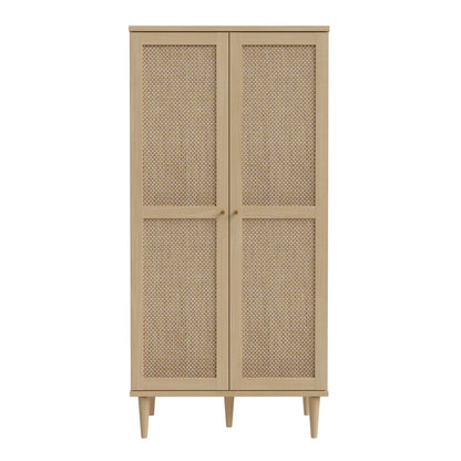 Calasetta Display Cabinet in Rattan