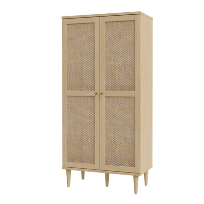 Calasetta Display Cabinet in Rattan