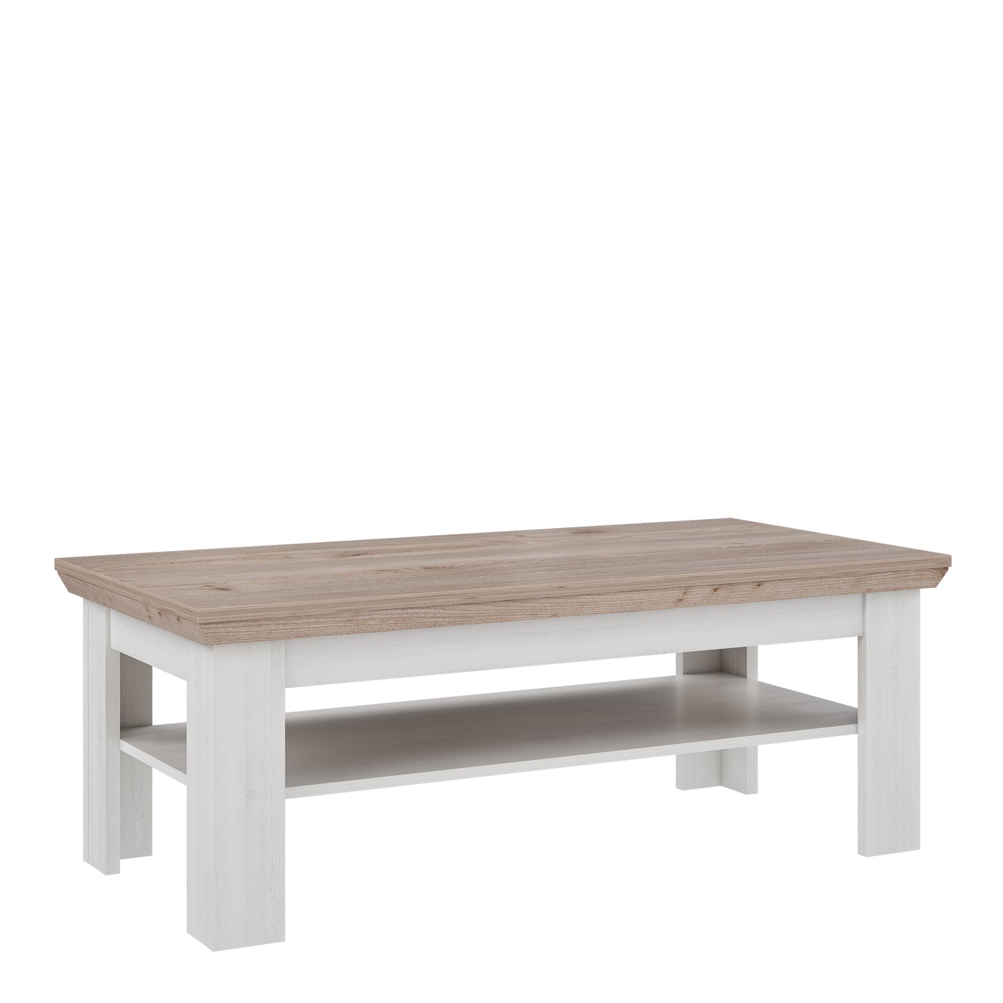 Illoppa Coffee Table in Oak Nelson/Snowy Oak