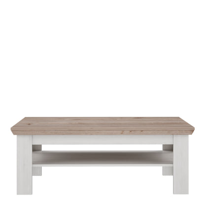 Illoppa Coffee Table in Oak Nelson/Snowy Oak