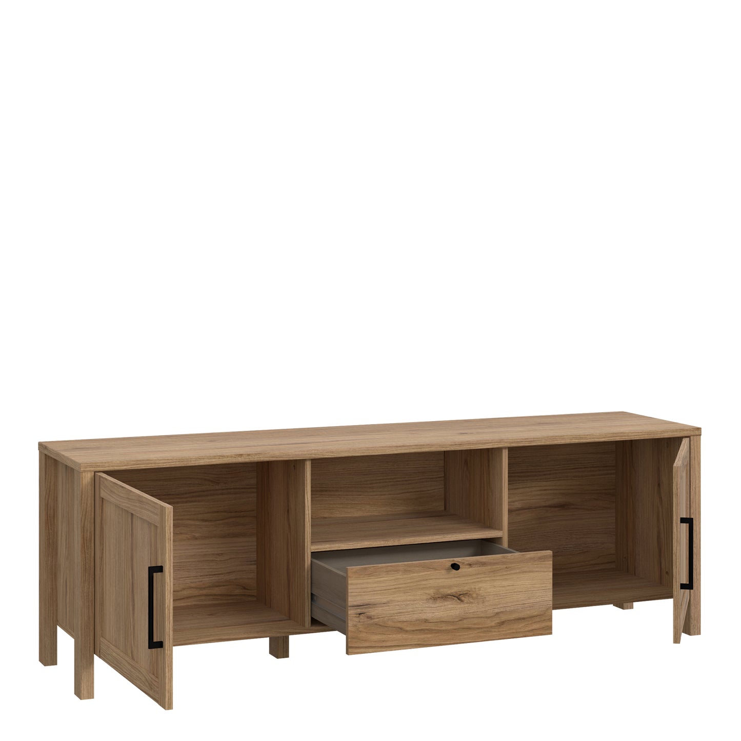 Malte Brun TV Unit  in Waterford Oak