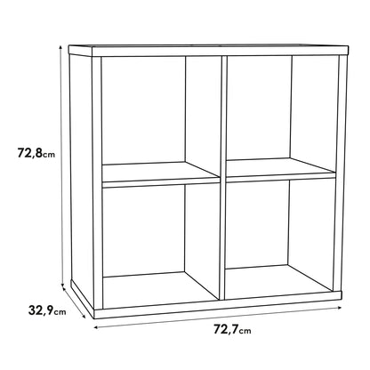 Mauro 2x2 Storage Unit in Sand Oak