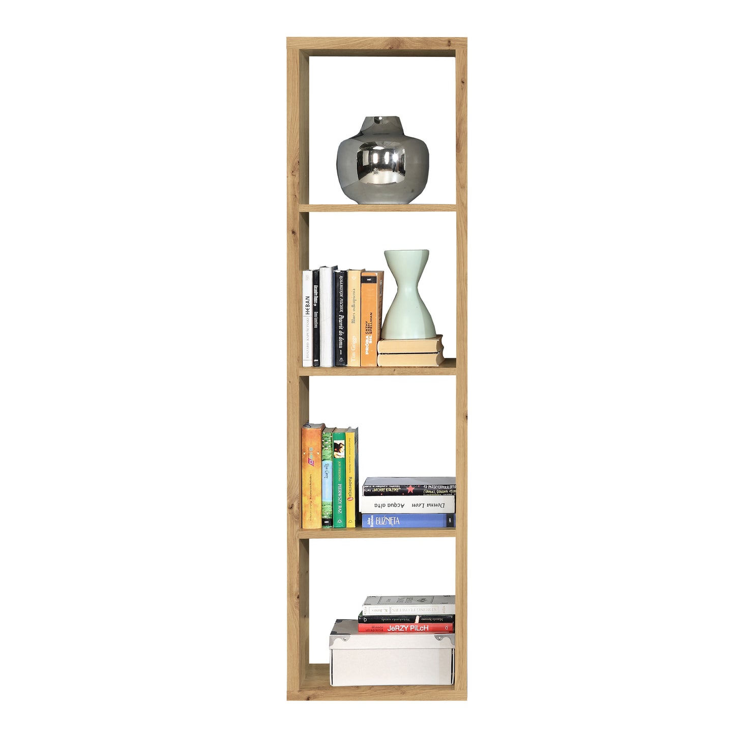 Mauro 3 Shelves Storage Unit in Artisan Oak