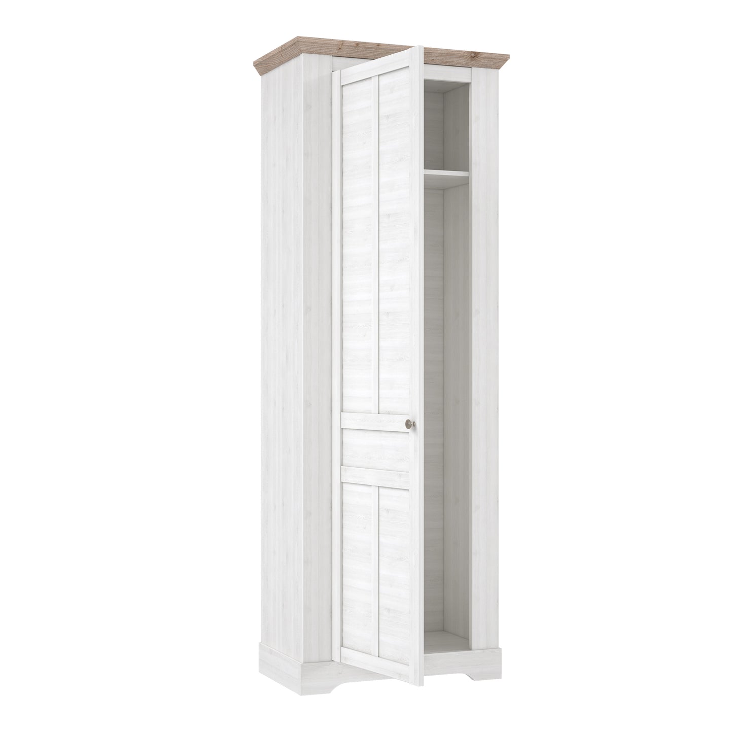 Illopa Hallway Wardrobe in Oak Nelson/Snowy Oak