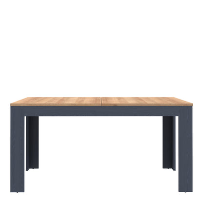 Bohol Extending Dining Table in Riviera Oak/Navy