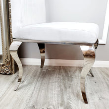 Nicole Dining Chair ALL COLOURS with Plain Back, Line Cross Stitch