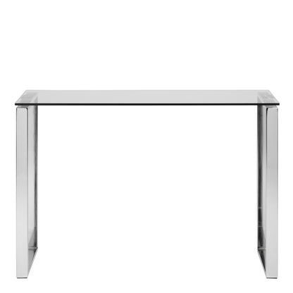 Katrine Console Table with Glass Top