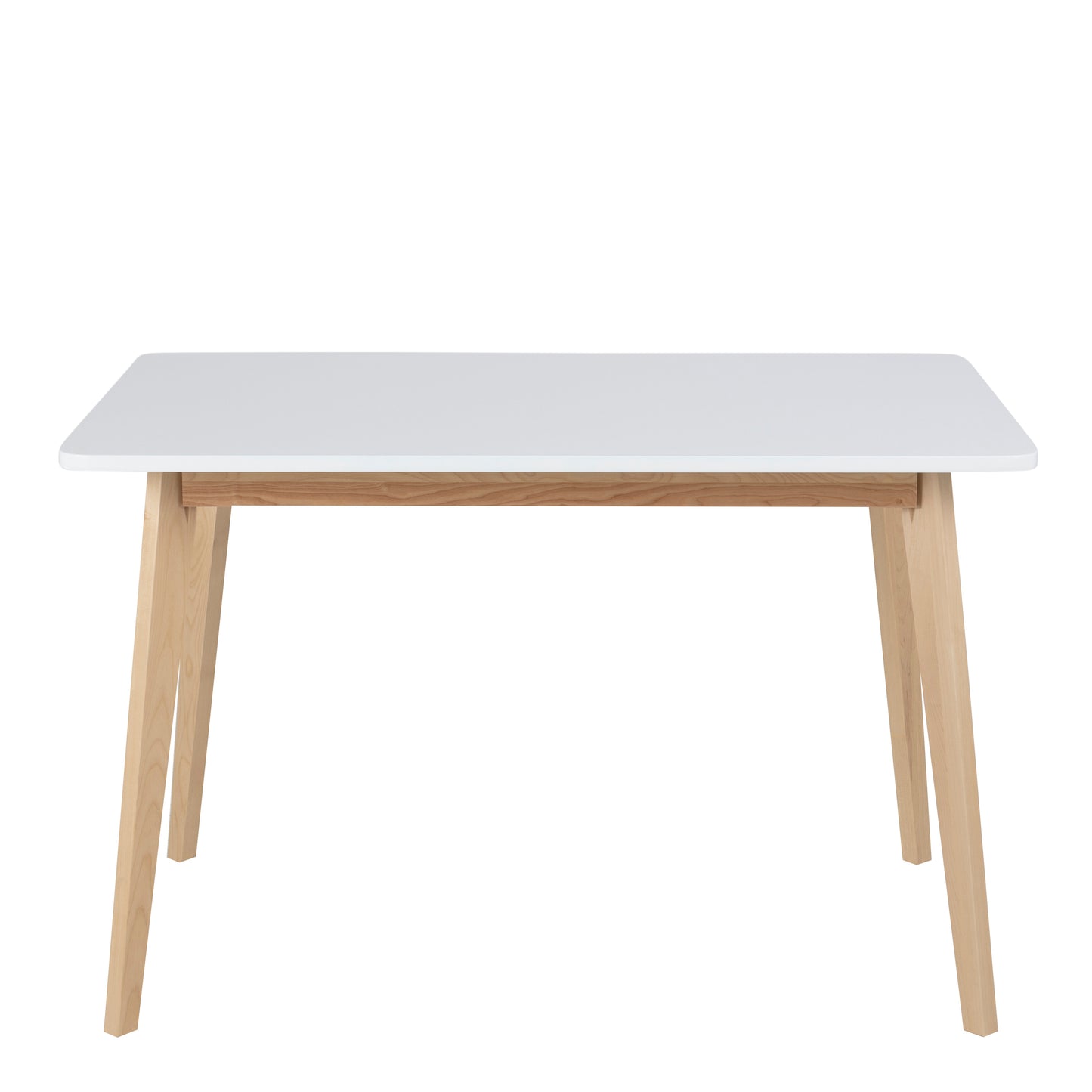 Raven Dining Table in White & Oak