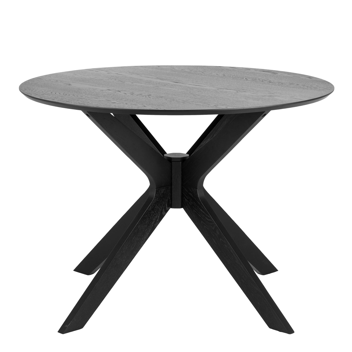 I_Duncan Round Coffee Tablein Black 105x75cm