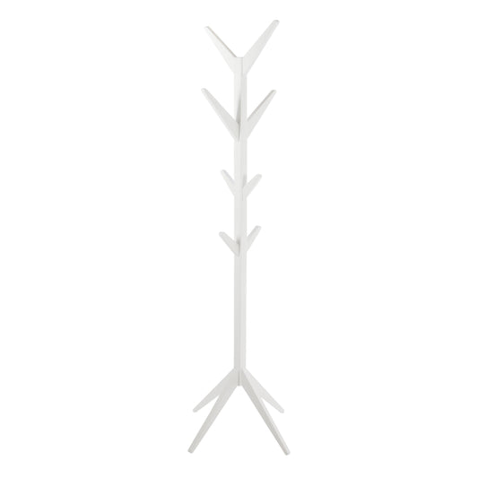 Ascot Coat Hanger in White