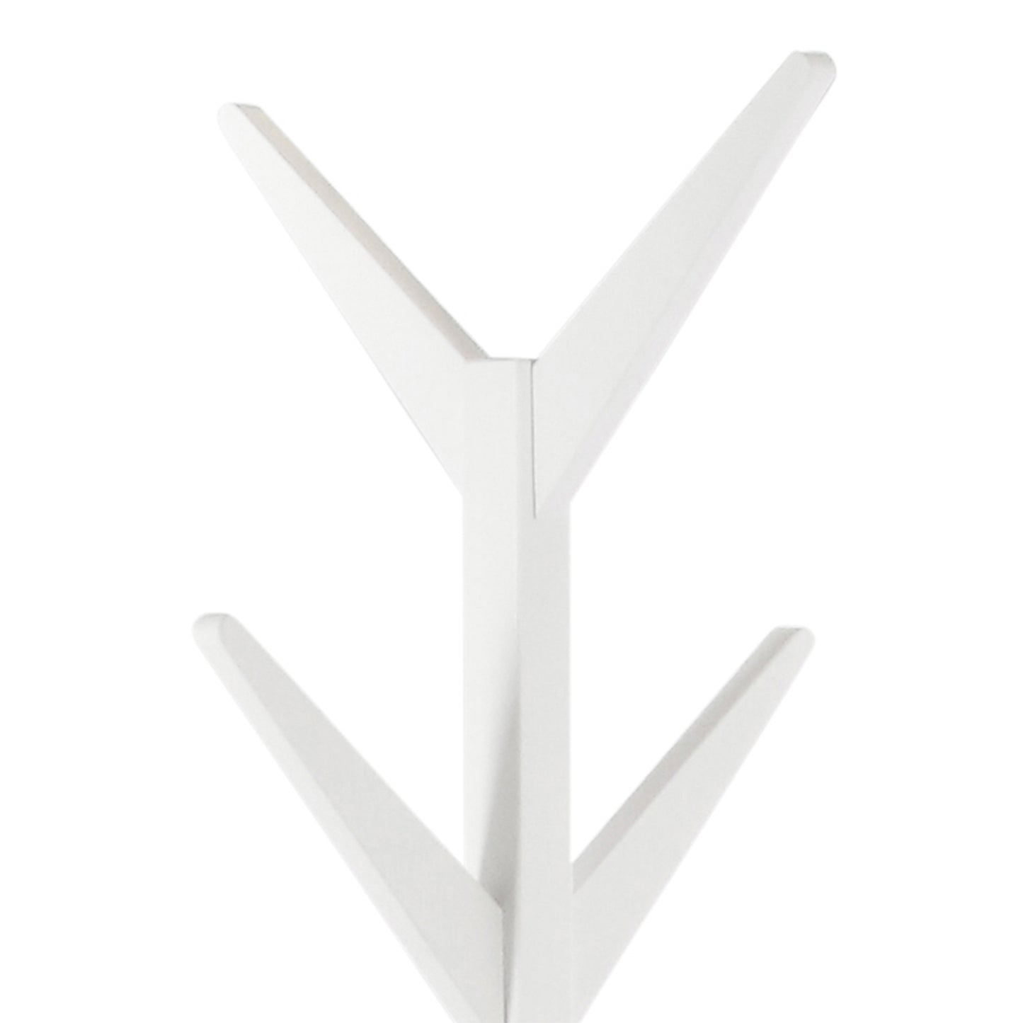 Ascot Coat Hanger in White