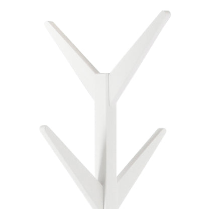 Ascot Coat Hanger in White