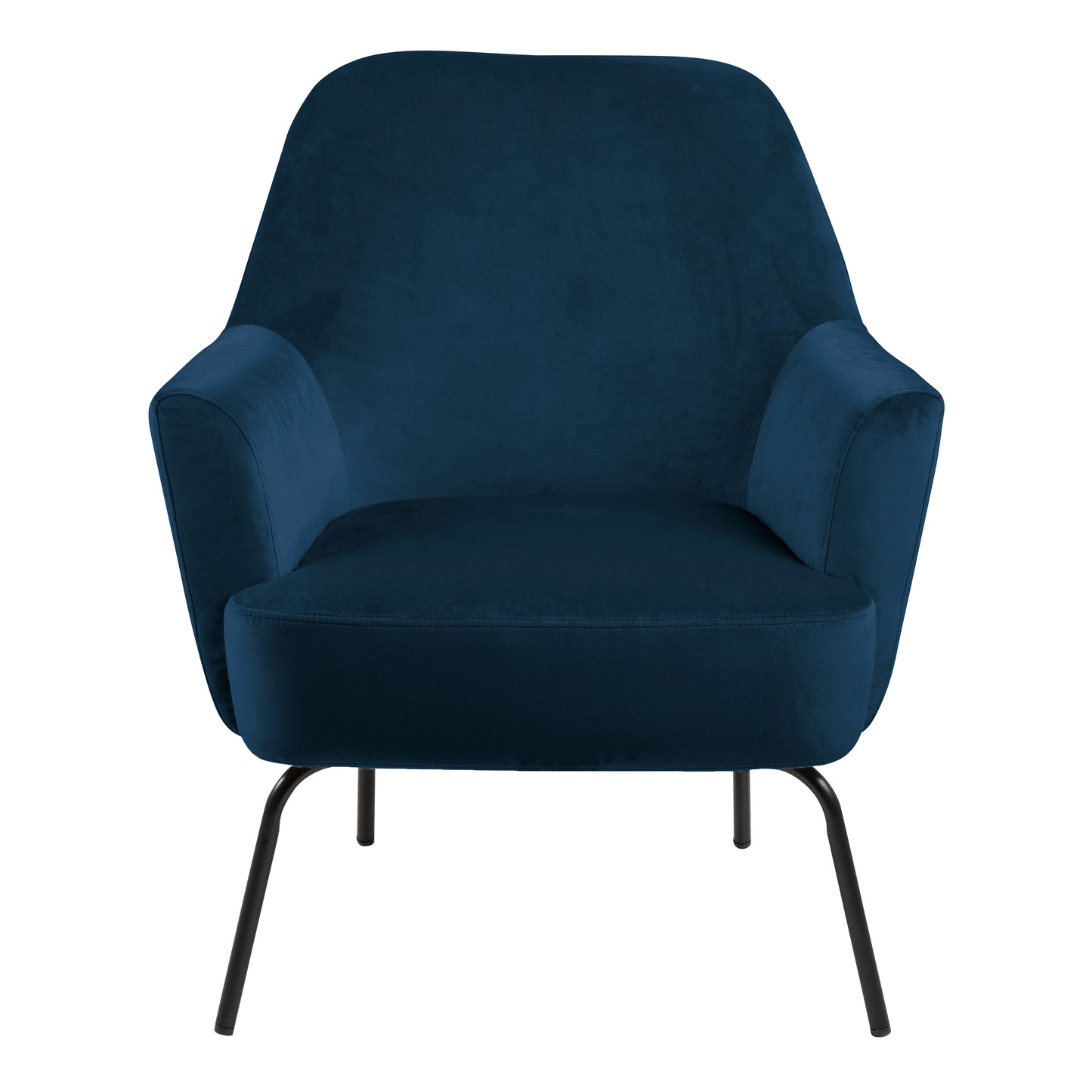 Melissa Lounge Chair in Navy Blue