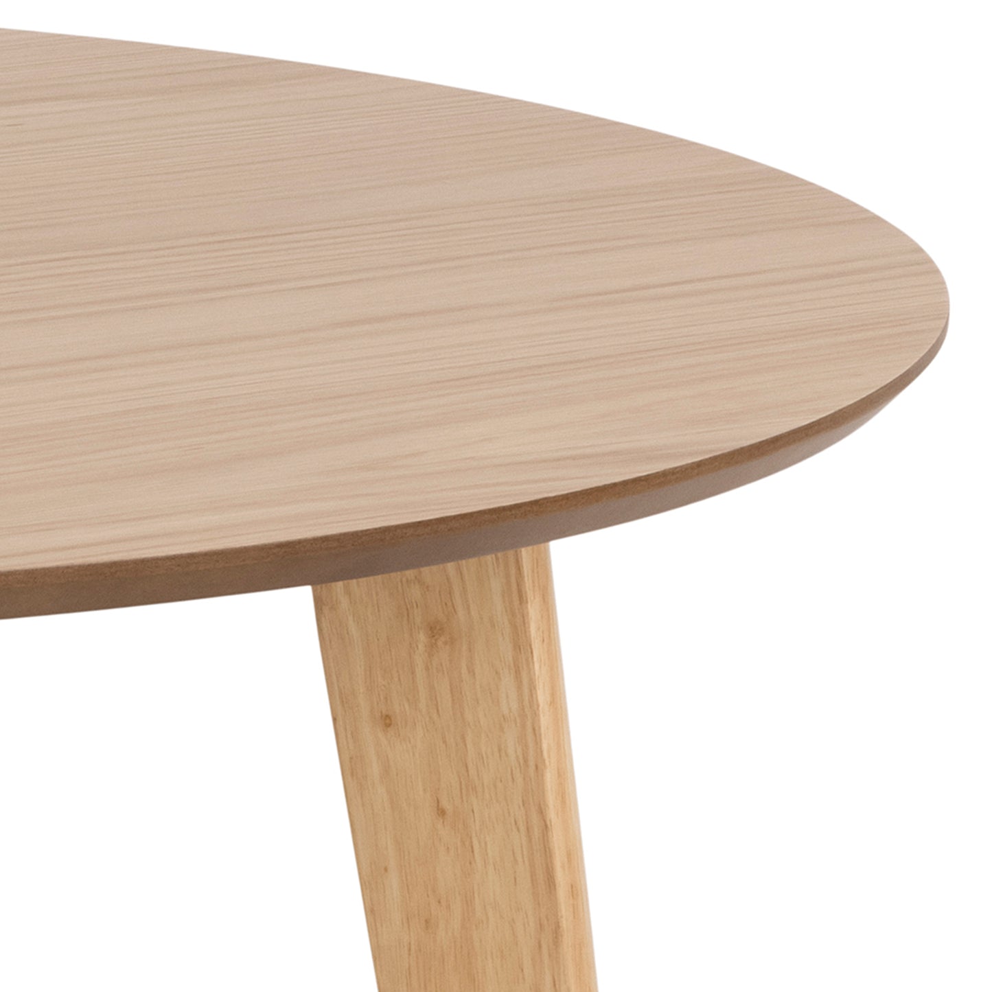 Roxby Round Dining Table in Oak 105x76cm