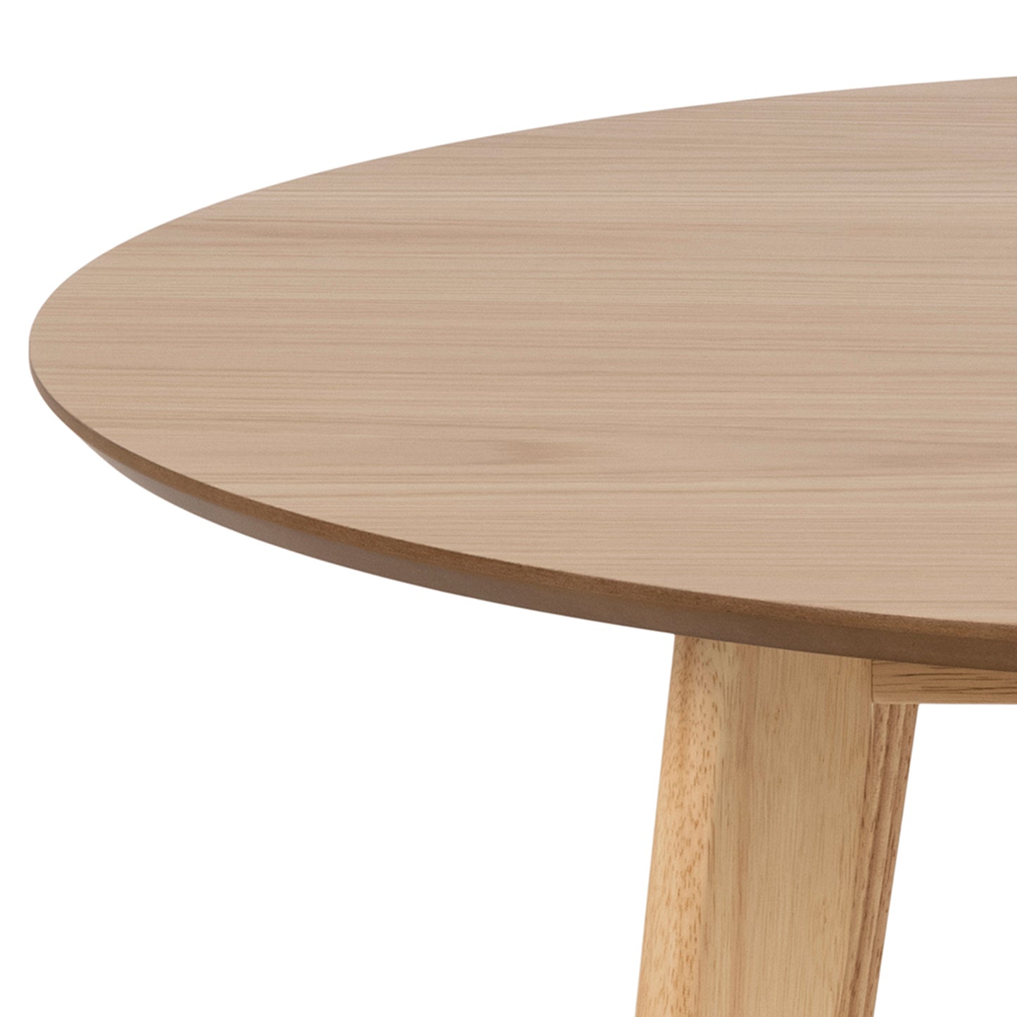 Roxby Round Dining Table in Oak 105x76cm