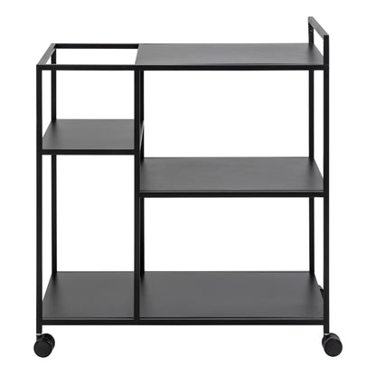 Newcastle Serving Trolley in Matt Black