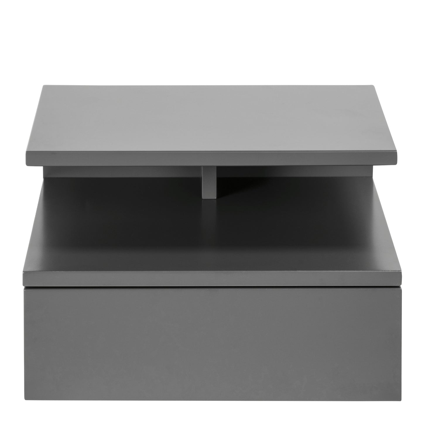 Ashlan Bedside Table with 1 Drawer in Grey