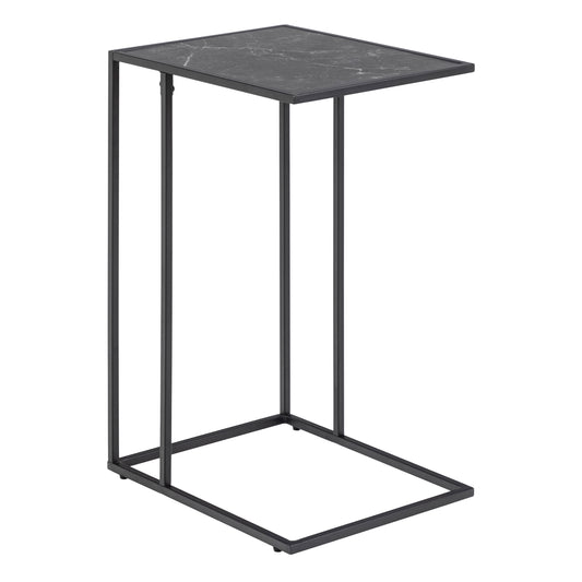 Infinity Side Table in Matt Black