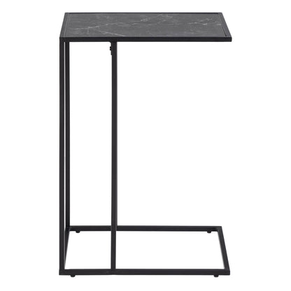 Infinity Side Table in Matt Black