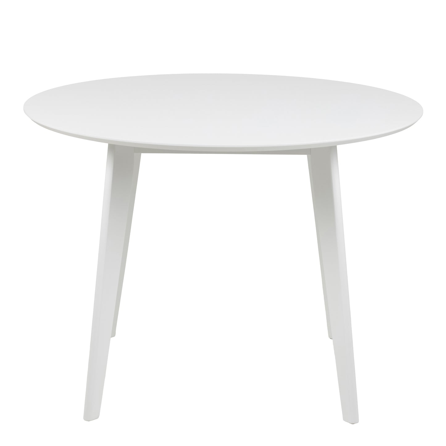 Roxby Round Dining Table in White