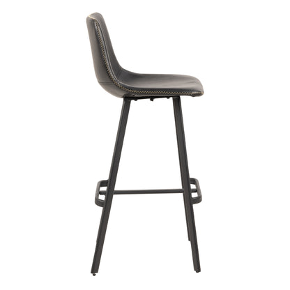 I_Oregon Bar Chair in Black Set of 2