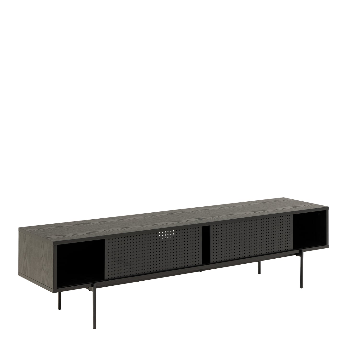 Angus TV Unit in Black