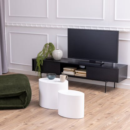 Angus TV Unit in Black