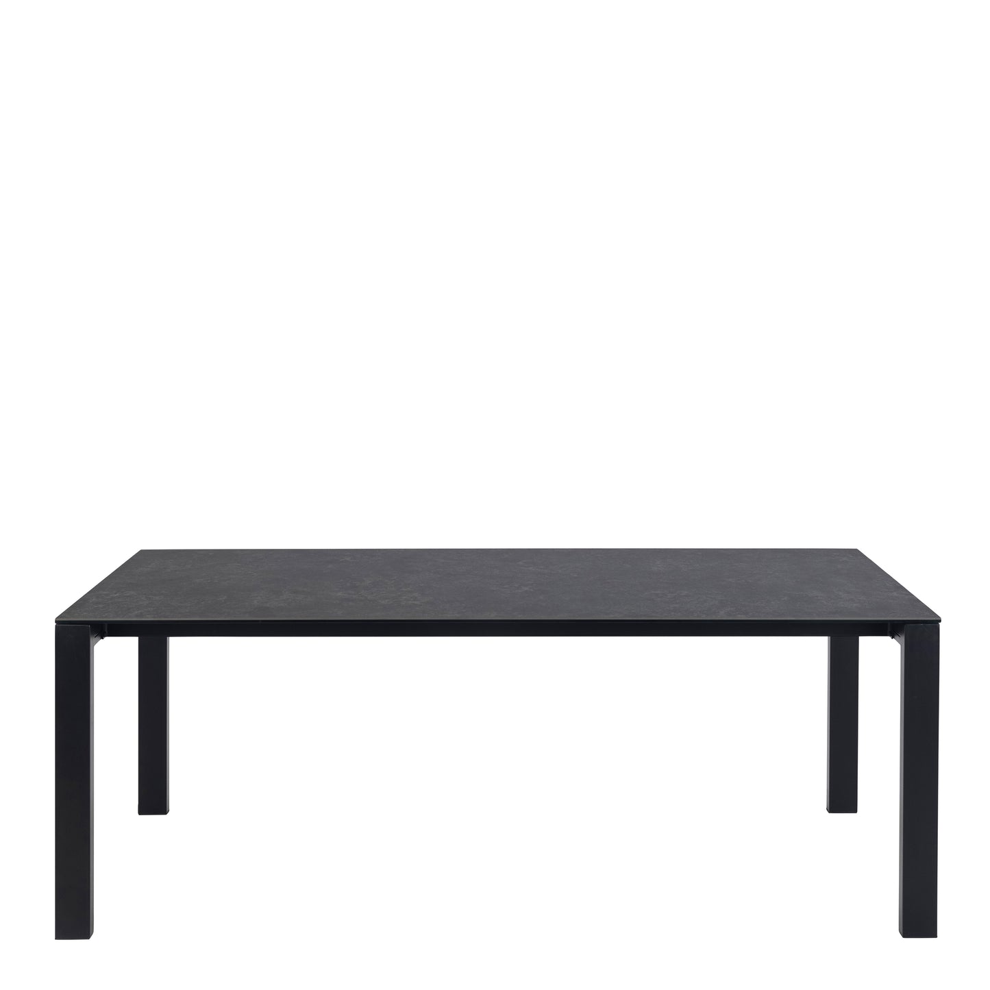 Brentford Dining Table in Matt Black