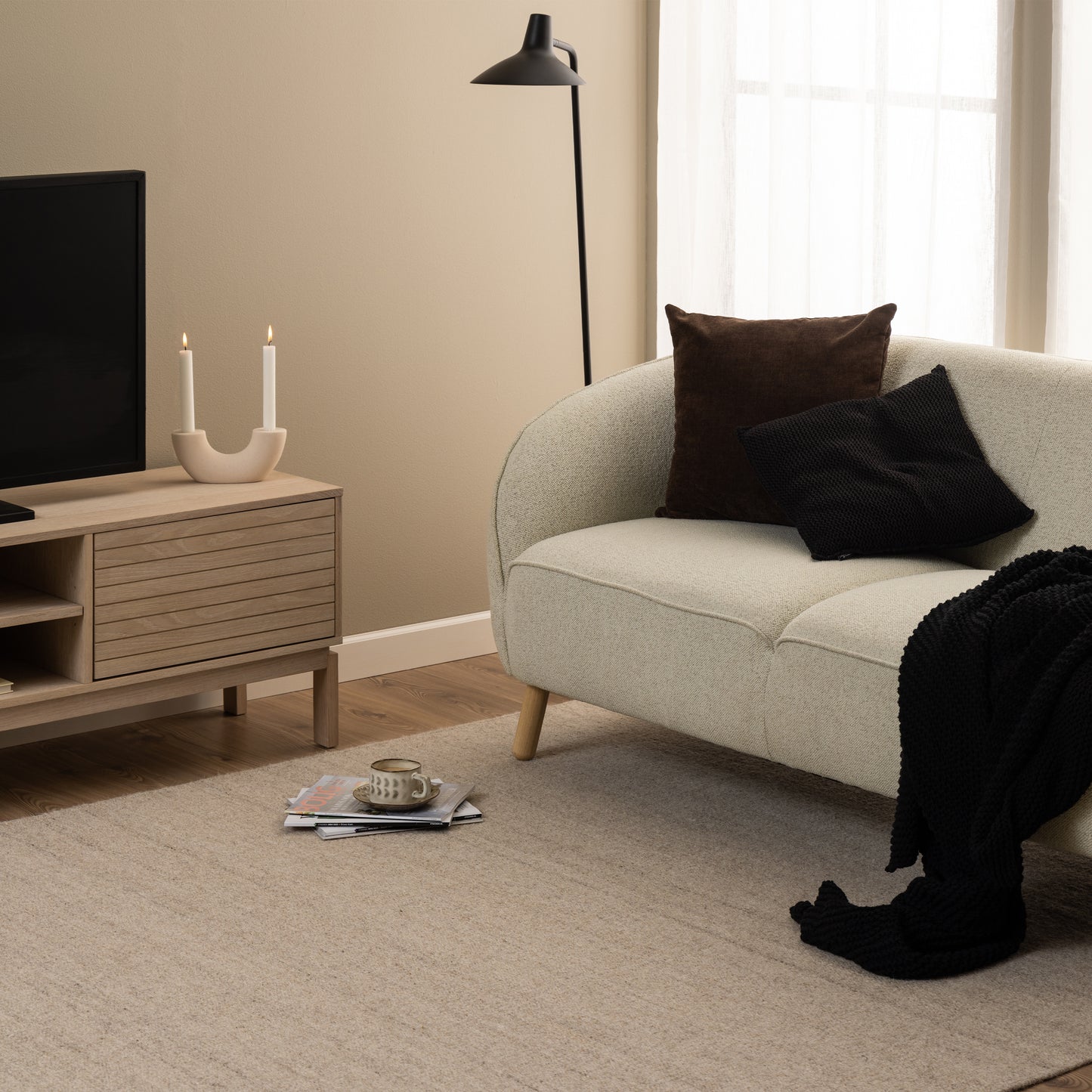 Linley TV Unit in White