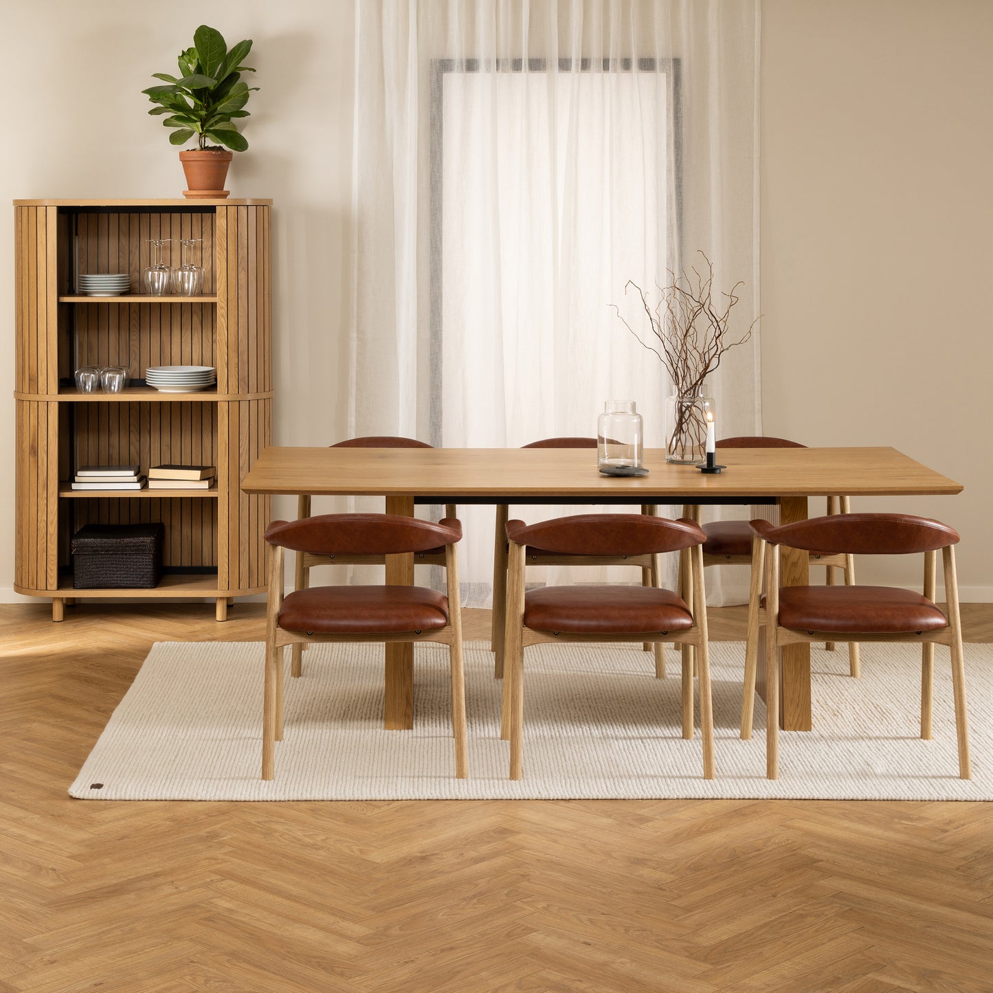 Colima Dining Table in Oak