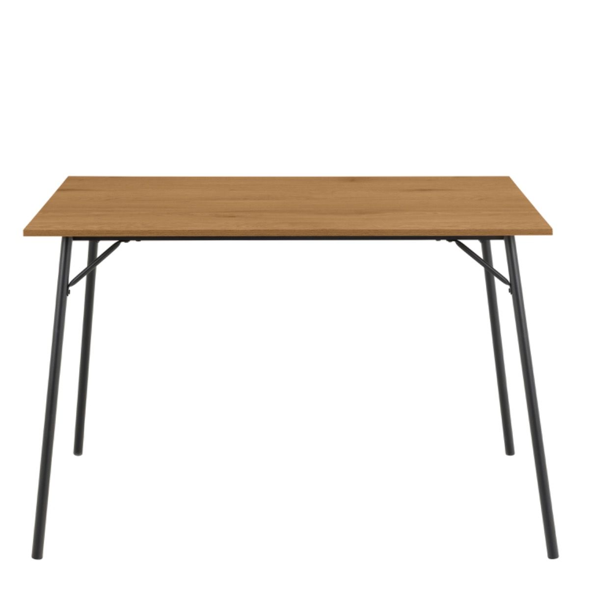 Peru Dining Table in Black and Oak