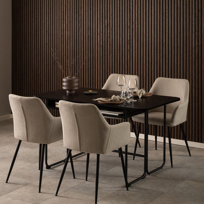 Darlington  Dining Table in Black