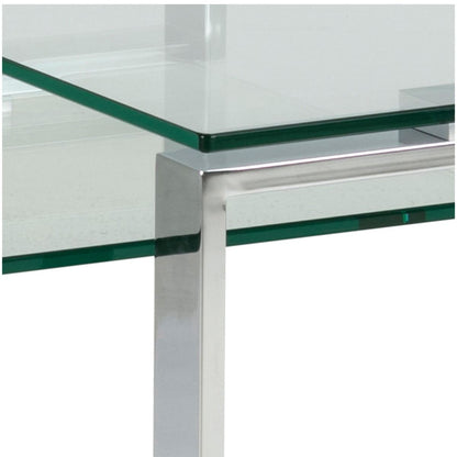 Katrine Coffee Table Set with Glass Top