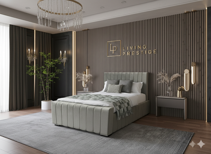 Charlotte Vertical Panelled Bed