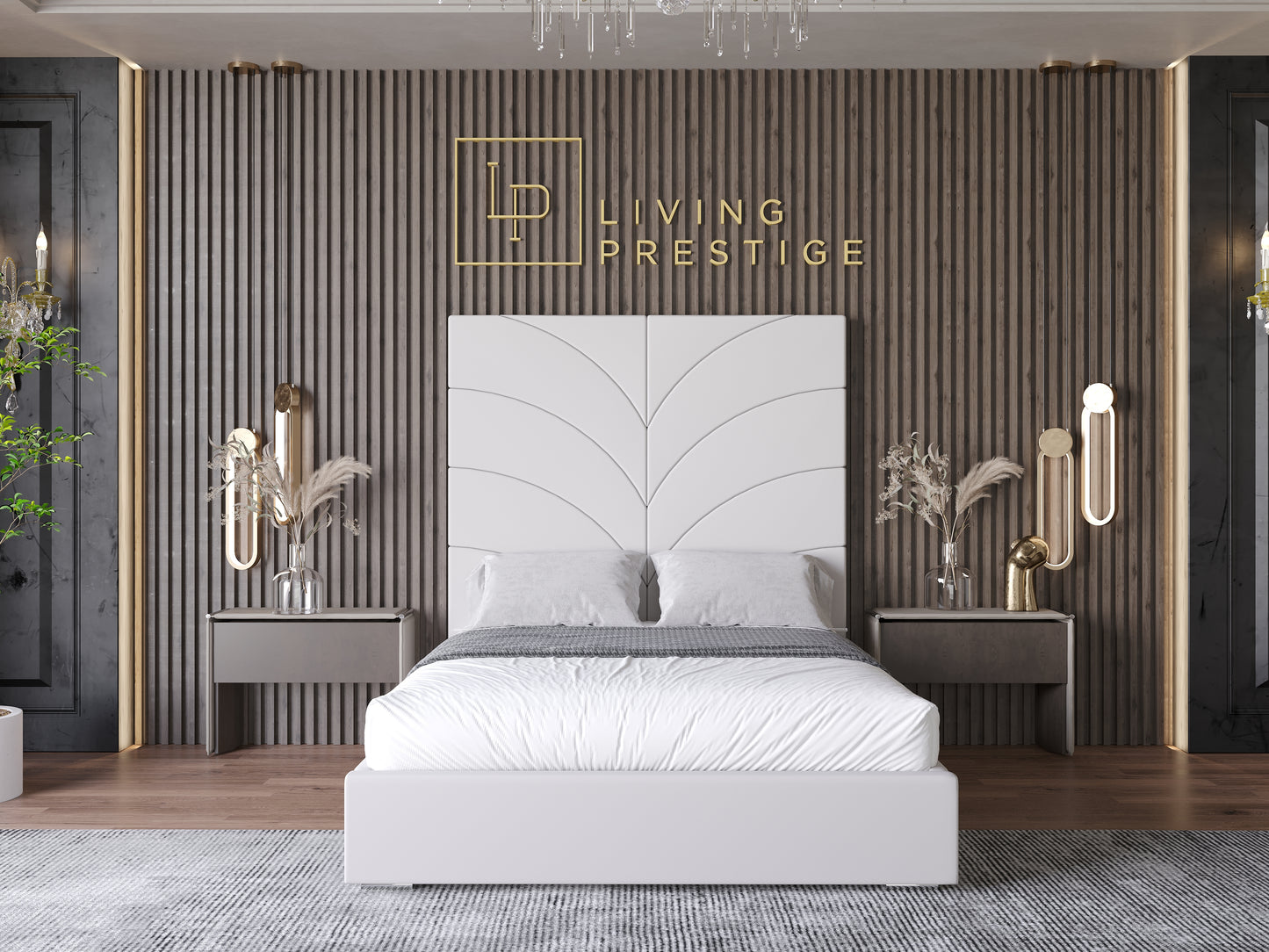 Manila High Headboard Bed