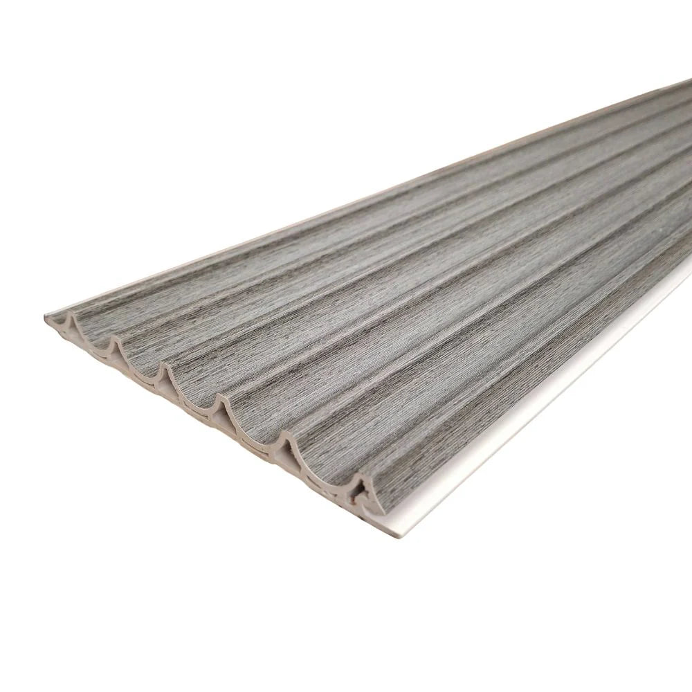 WPC Wood Effect Wave Style Wall Panels