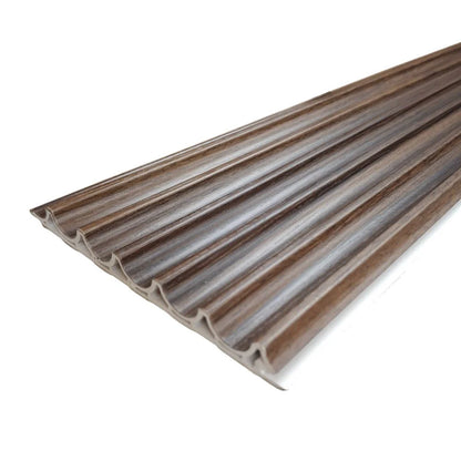 WPC Wood Effect Wave Style Wall Panels