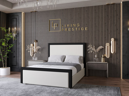 Kyoto Black Trim Bed