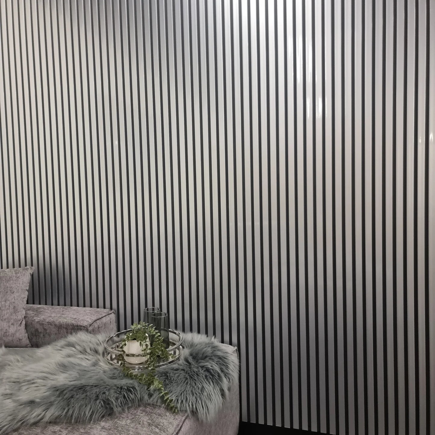 WPC Wood Effect Slatted Wall Panels